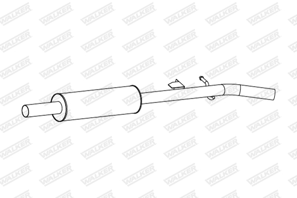 Centre Muffler (24309)