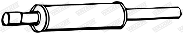 Front Muffler (13590)