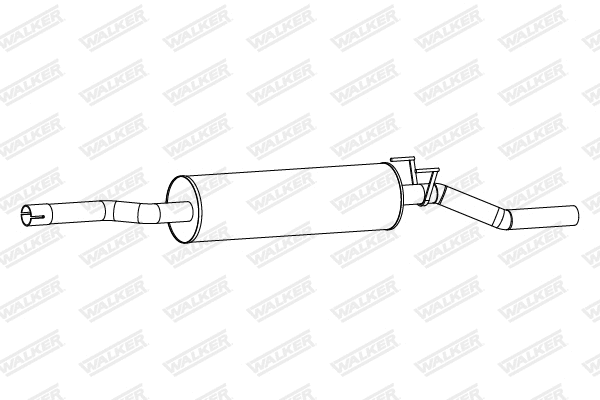 Centre Muffler (25235)