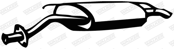 Rear Muffler (15125)
