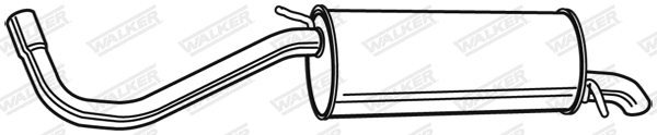 Rear Muffler (71342)