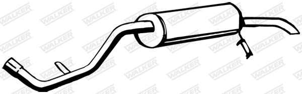 Rear Muffler (15365)