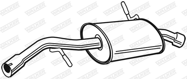Rear Muffler (22999)