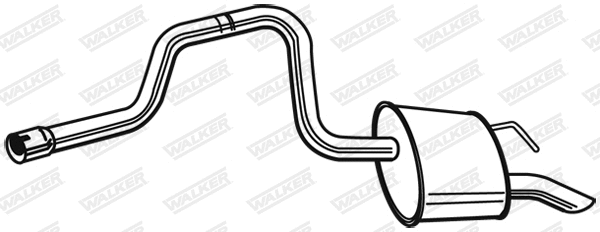 Rear Muffler (24055)