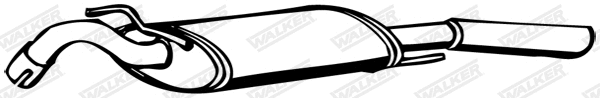 Rear Muffler (70637)