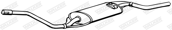 Rear Muffler (17034)