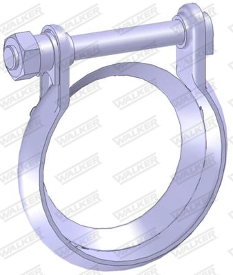 Clamping Piece, exhaust system