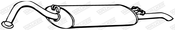 Rear Muffler (12903)