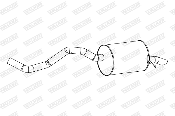 Rear Muffler (24290)