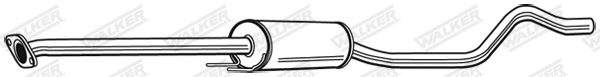 Centre Muffler (23480)