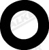 Rubber Strip, exhaust system (81278)