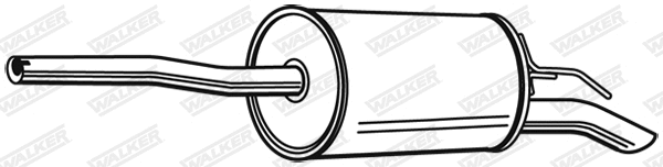 Rear Muffler (23819)
