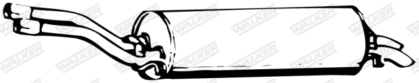 Rear Muffler (05116)