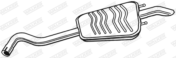 Rear Muffler (21972)