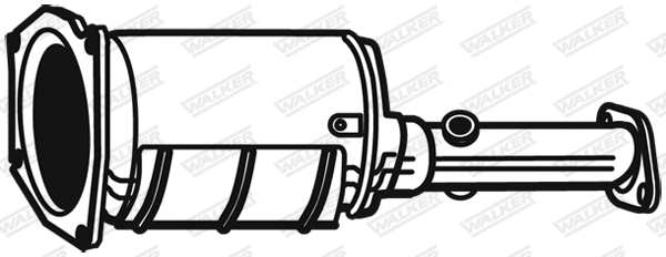 Soot/Particulate Filter, exhaust system (93185)