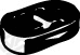 Rubber Strip, exhaust system (81318)