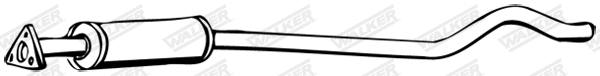 Centre Muffler (70328)