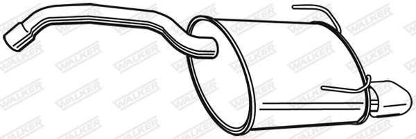 Rear Muffler (23332)