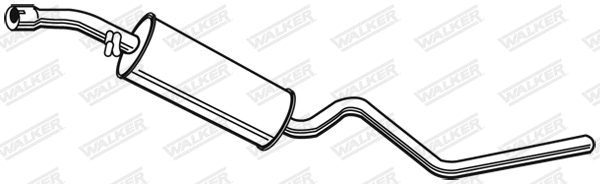Centre Muffler (23207)