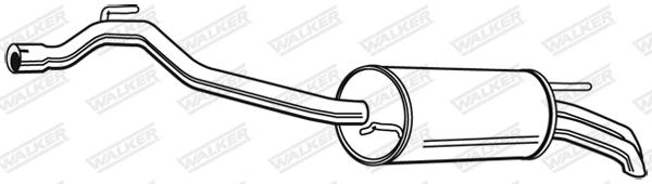 Rear Muffler (22206)