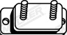 Rubber Strip, exhaust system (86561)