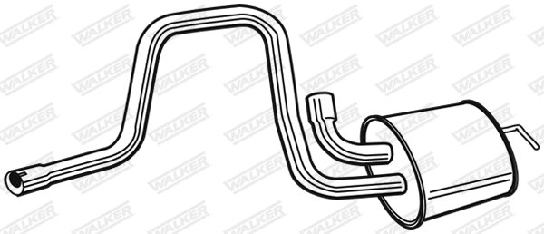 Centre Muffler (22221)