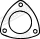 Gasket, exhaust pipe (81189)