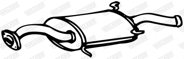 Rear Muffler (16713)