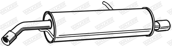 Rear Muffler (23227)