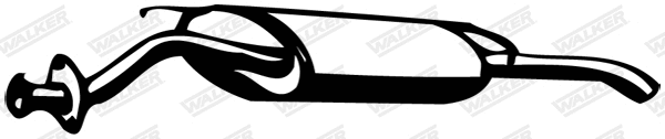 Rear Muffler (18115)