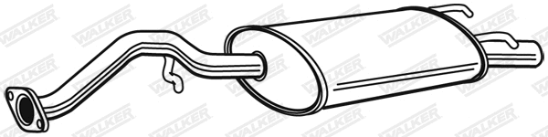 Rear Muffler (22363)