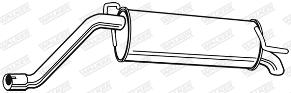 Rear Muffler (23250)