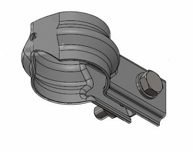Clamping Piece, exhaust system