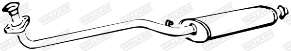 Front Muffler (14268)
