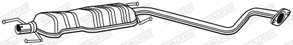 Centre Muffler (72379)