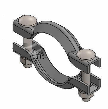 Clamping Piece, exhaust system (82137)
