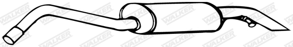 Rear Muffler (16144)