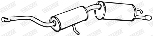 Rear Muffler (14961)