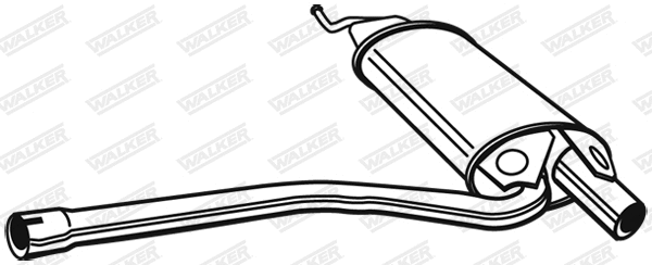 Centre Muffler (21193)