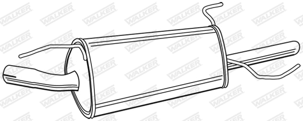 Rear Muffler (19989)