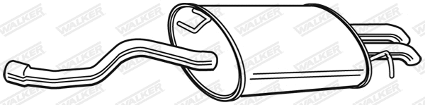 Rear Muffler (23568)
