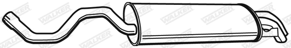 Rear Muffler (21569)