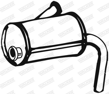 Front Muffler (01554)