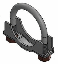 Clamping Piece, exhaust system