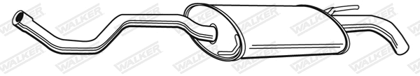 Rear Muffler (21926)