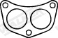 Gasket, exhaust pipe (81136)