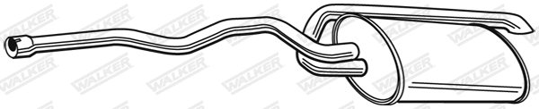 Rear Muffler (23206)