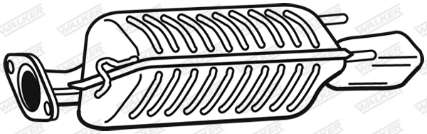 Rear Muffler (21494)