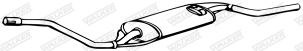 Rear Muffler (13508)
