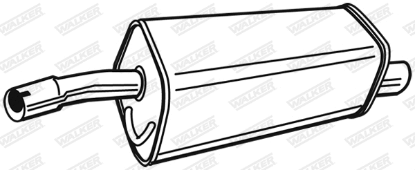 Rear Muffler (71401)